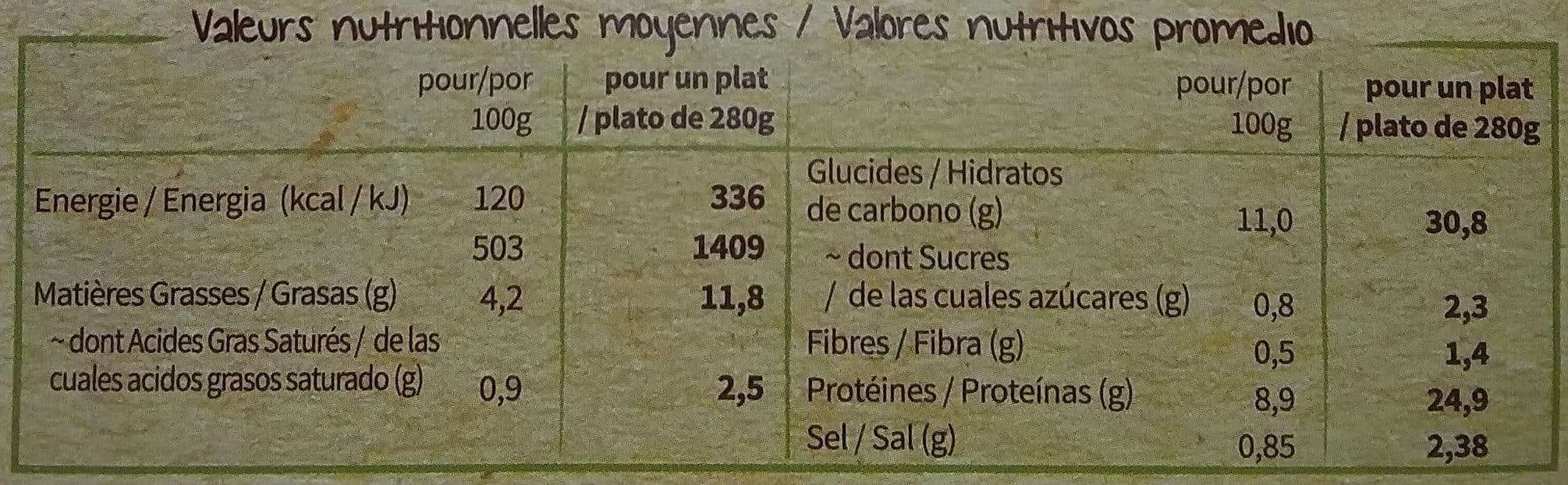 Dietbon Poulet façon Yassa et son Riz aux olives vertes packshot