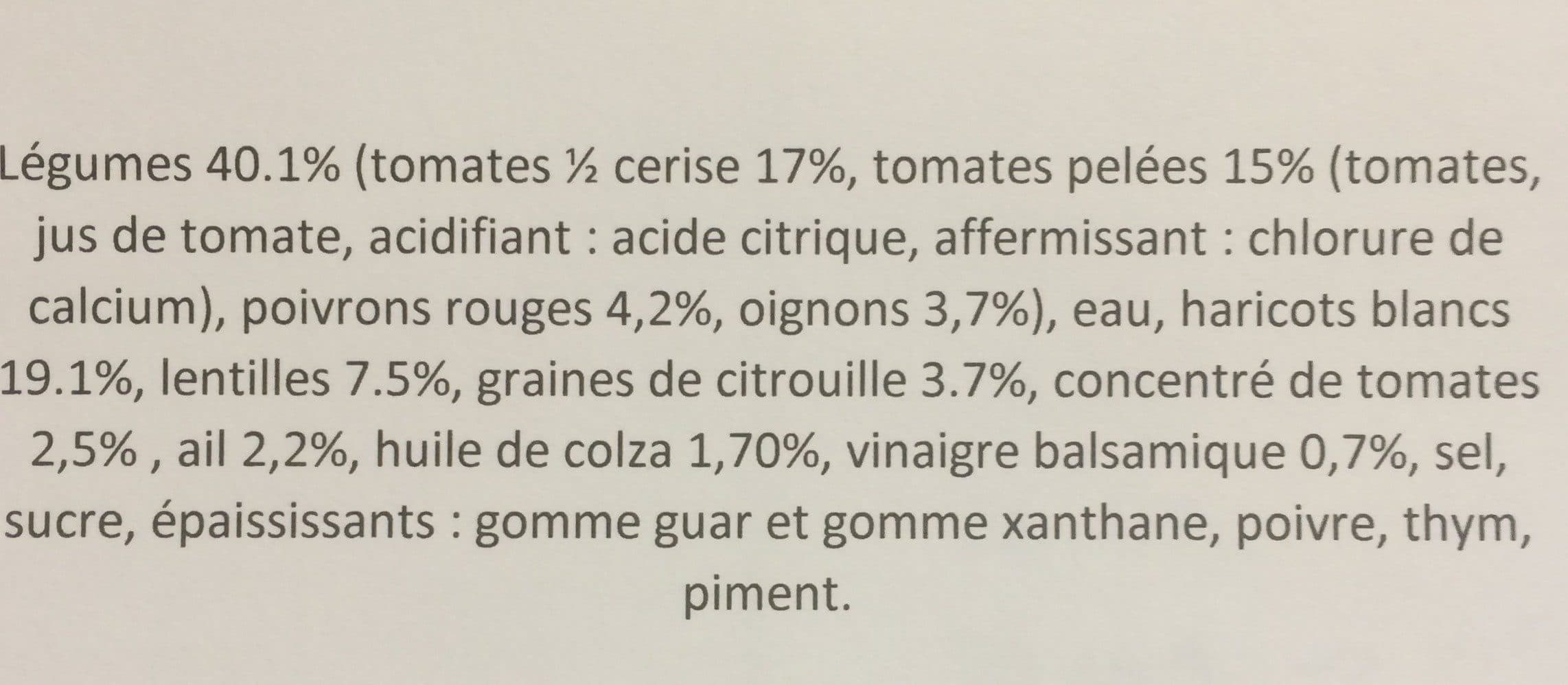 Dietbon Salade repas aux haricots , lentilles, graines de citrouille packshot