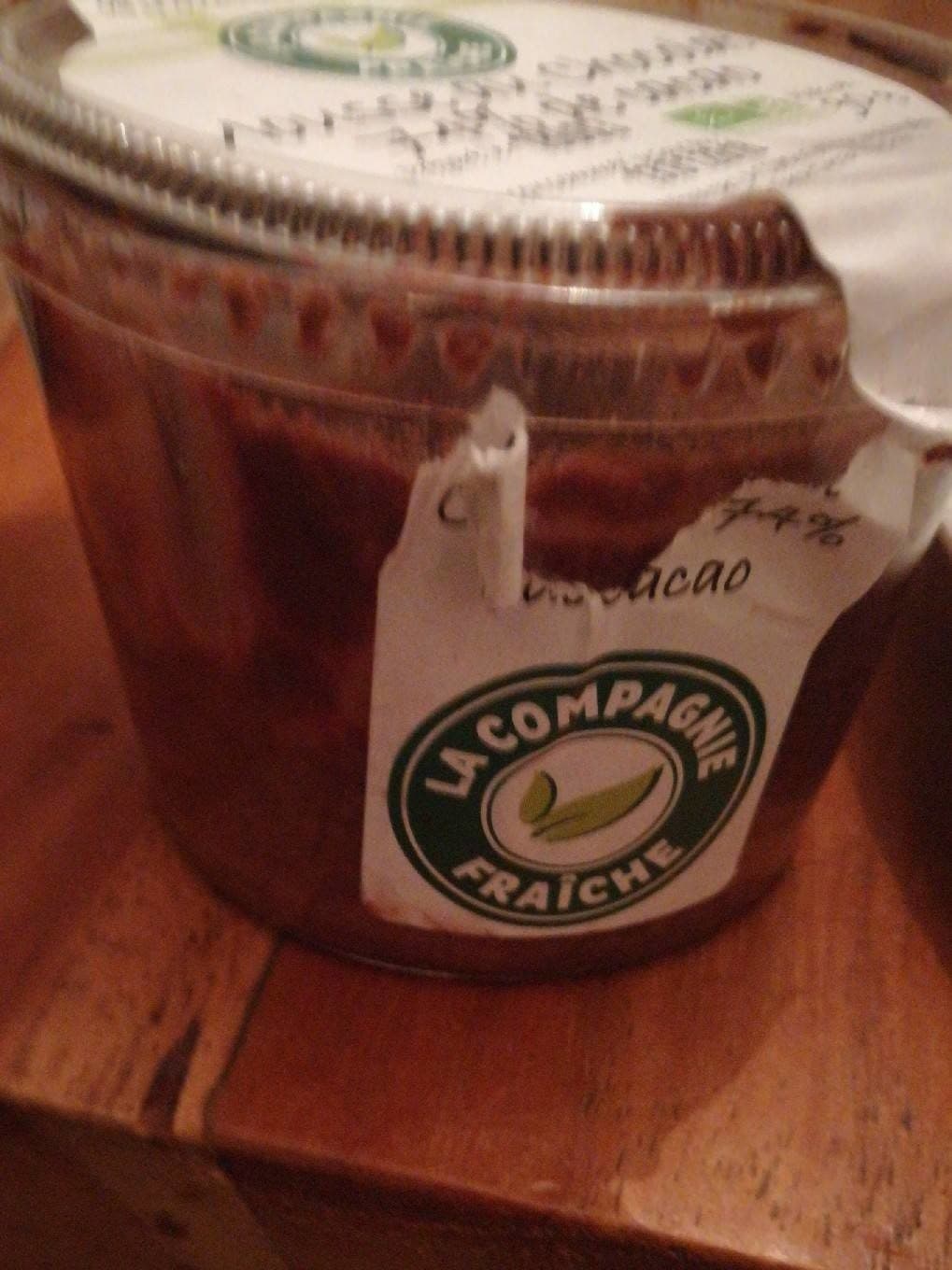 La Compagnie Fraiche Mousse au chocolat packshot