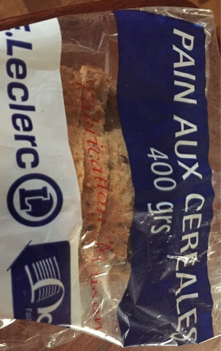 Leclerc Pain aux céréales packshot