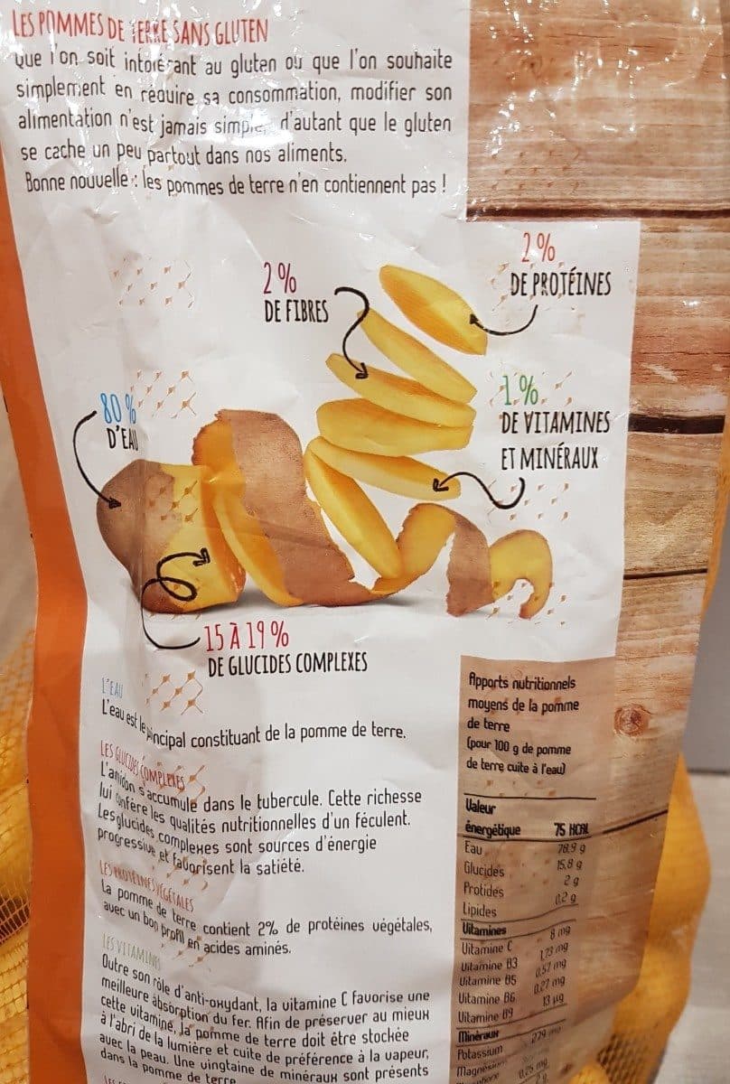 Open Food Facts Pommes de terre packshot