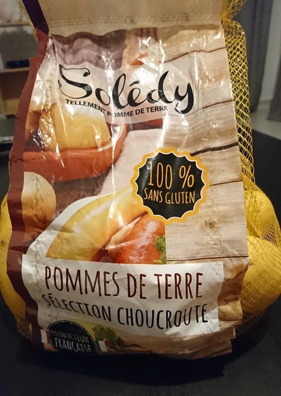 Solédy Pommes de terre sélection choucroute packshot