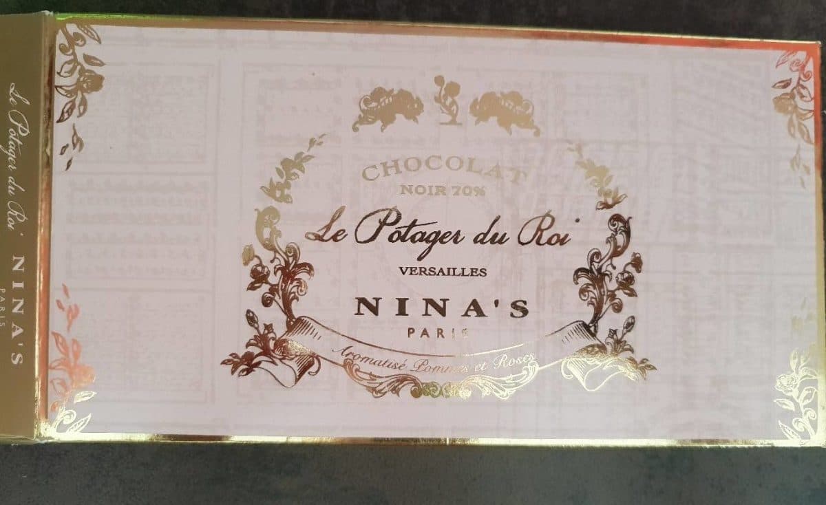 Nina's Chocolat noir le potager du roi packshot