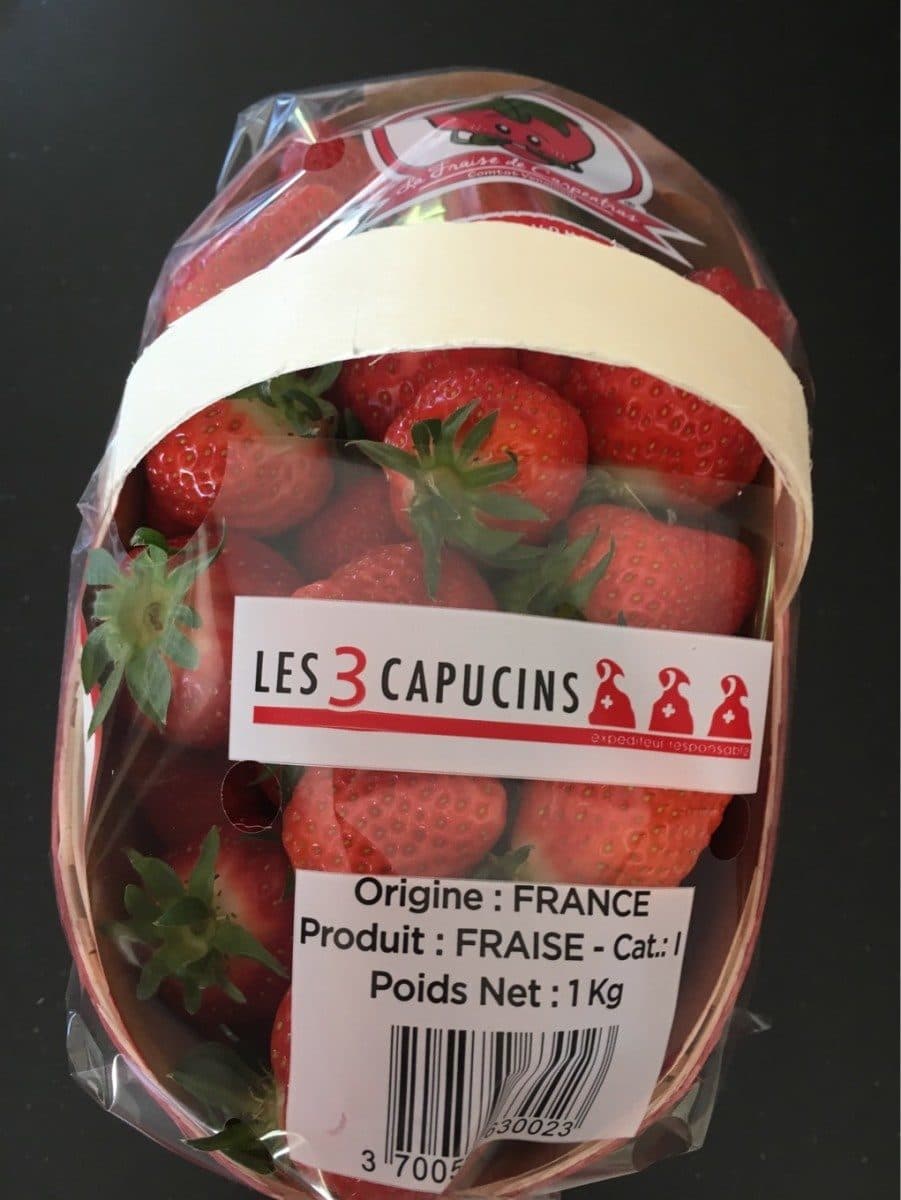 Les 3 Capucins Fraise de Carpentras packshot