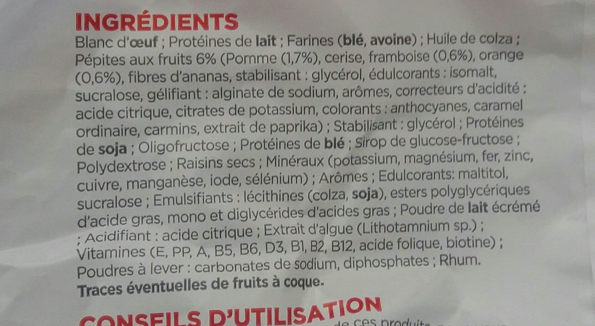 Open Food Facts Mini Cake Multi Fruits packshot