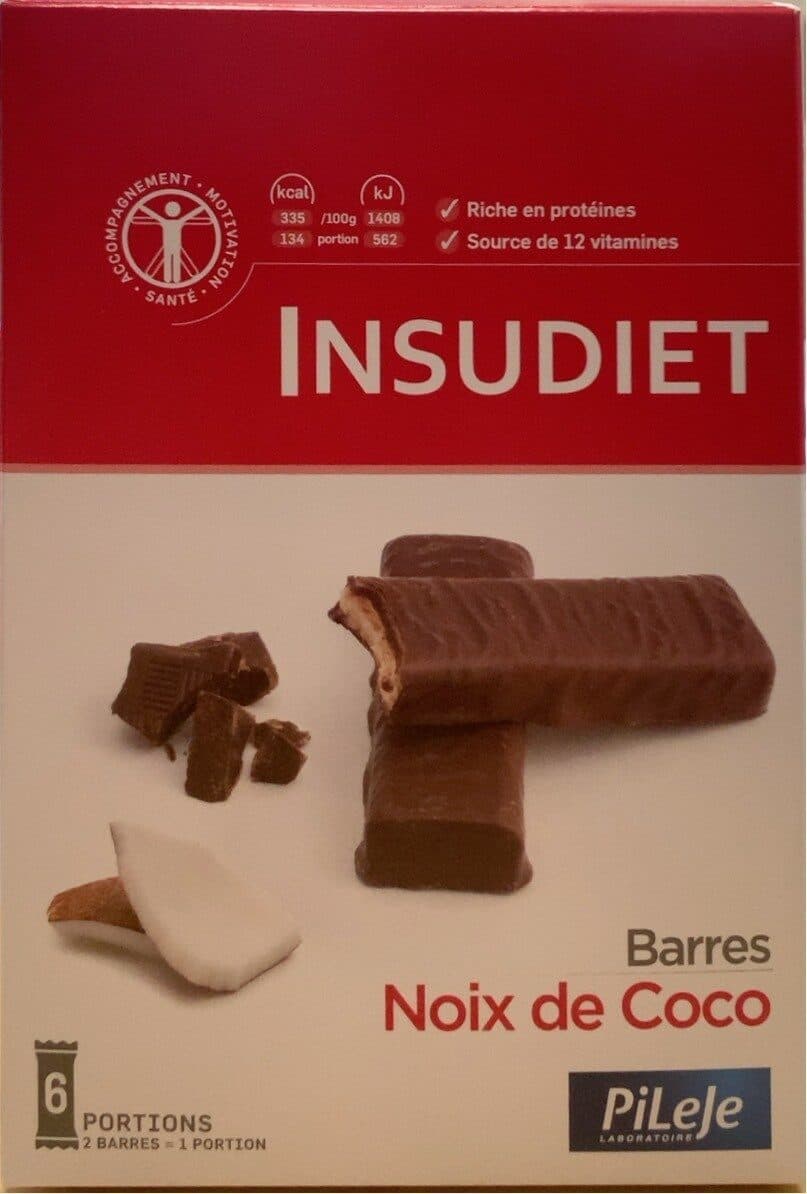 Insudiet Barre Noix de Coco packshot