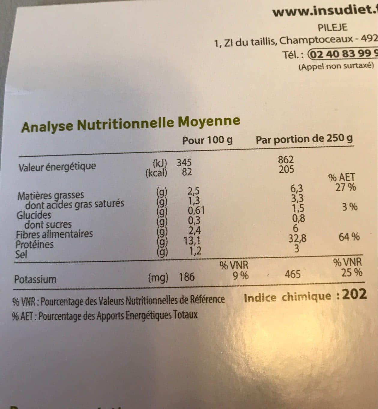 Insudiet Insudiet Aiguillettes De Poulet packshot