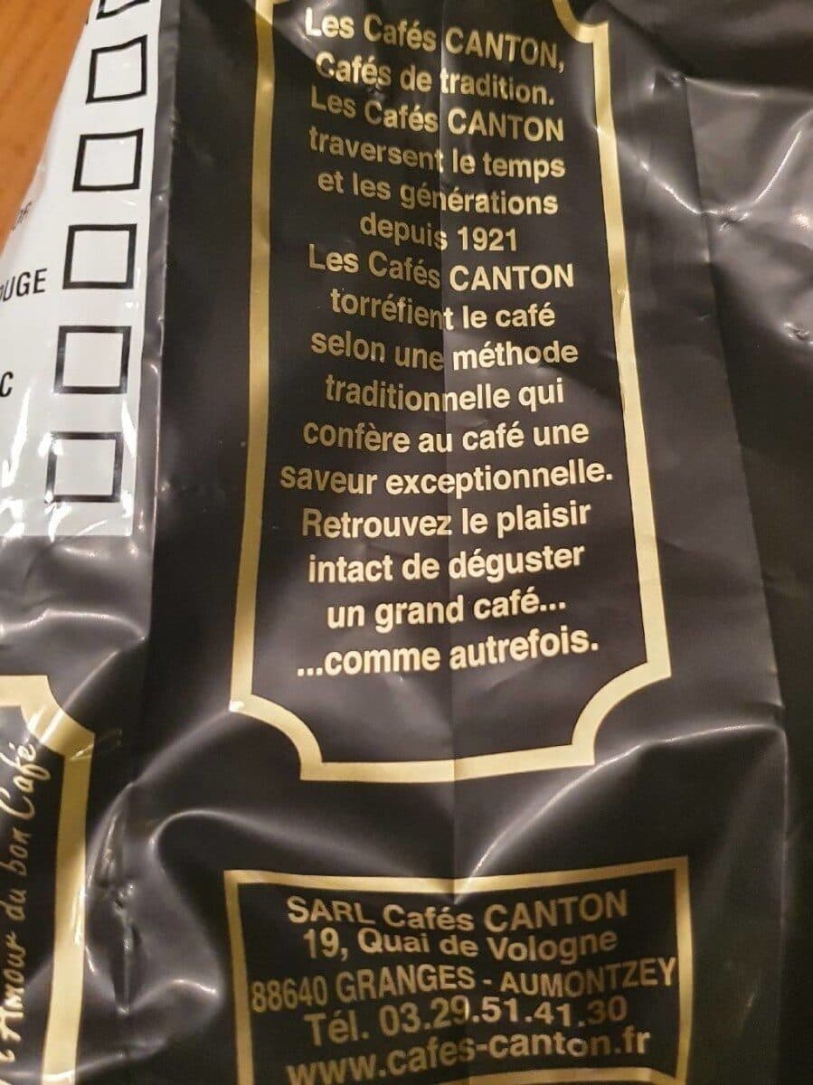 Open Food Facts Café Canton Grains packshot