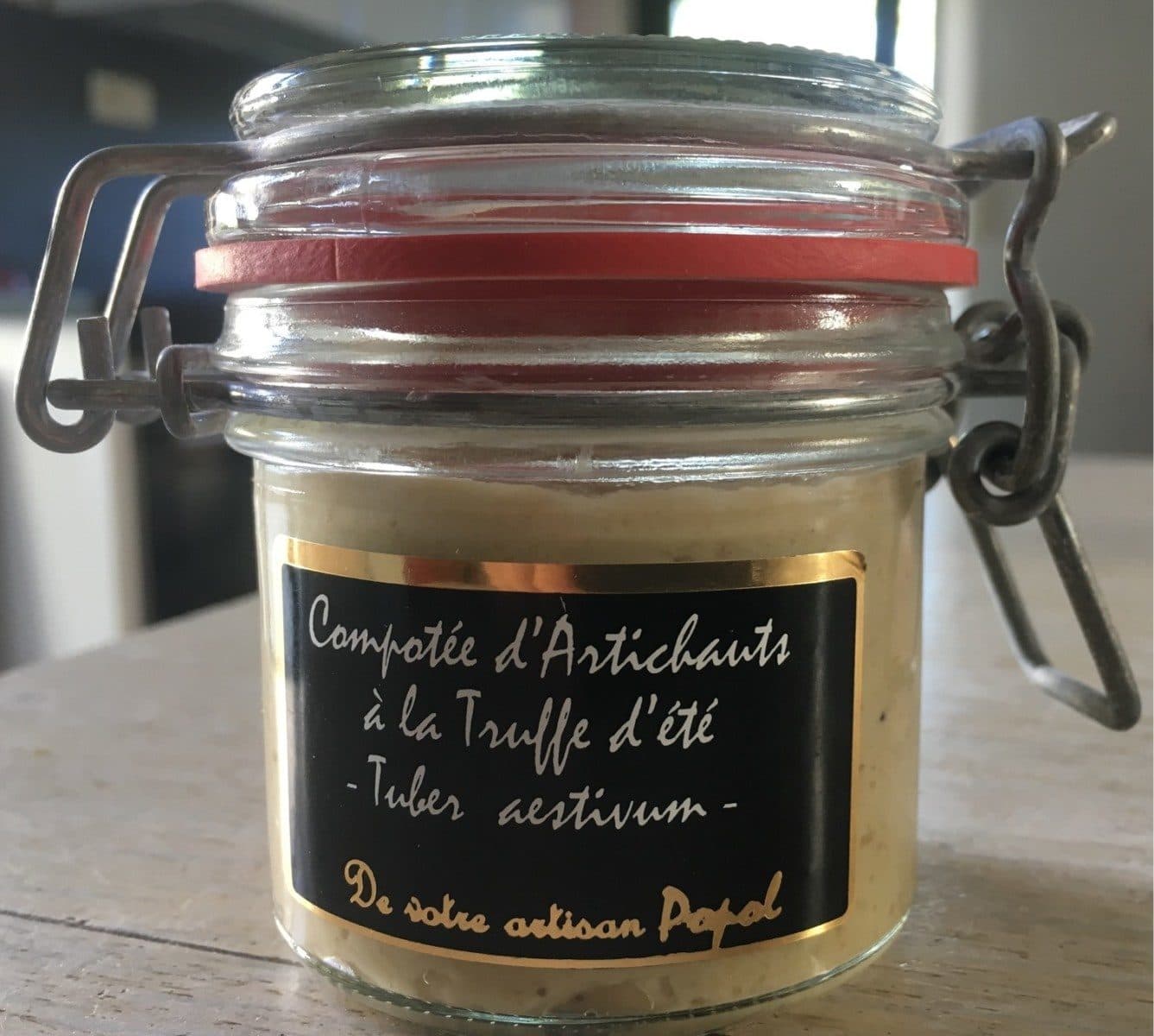 Open Food Facts Compotée d'Artichaut à la truffe d'été - Tuber aestivum packshot