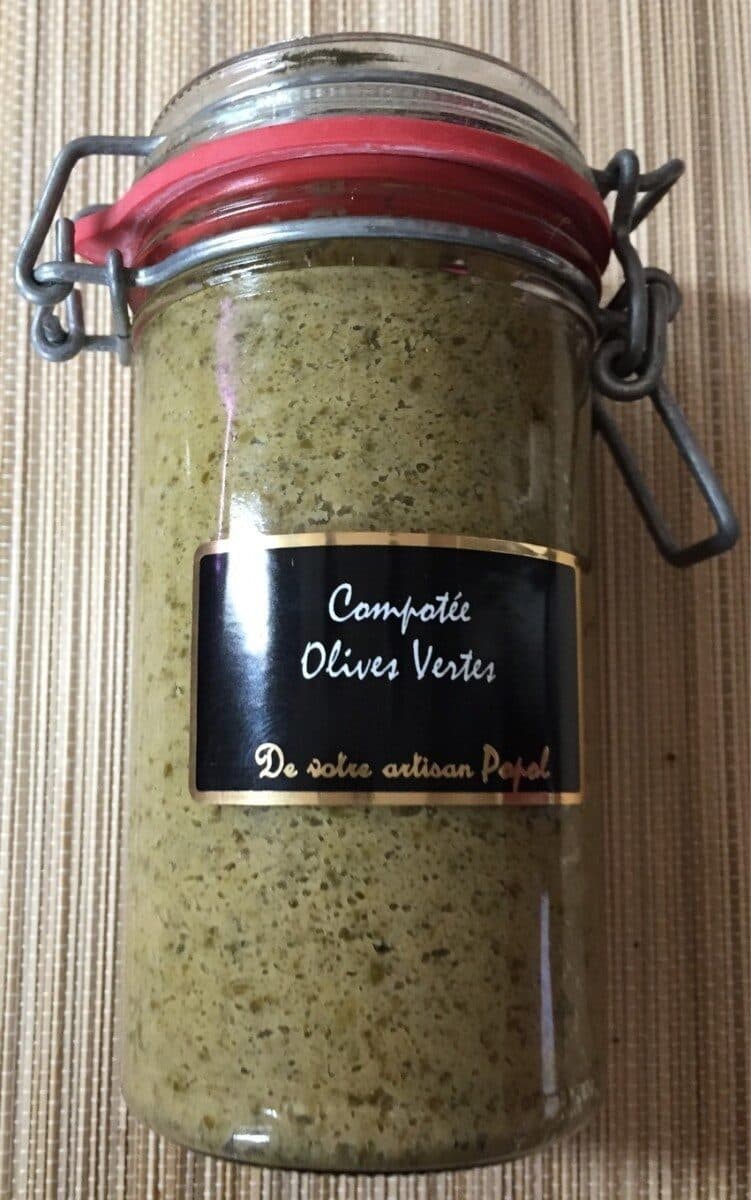 Open Food Facts Compotée Olives Vertes packshot