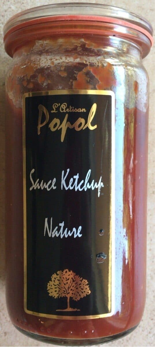 L'artisan Popol Sauce ketchup nature packshot
