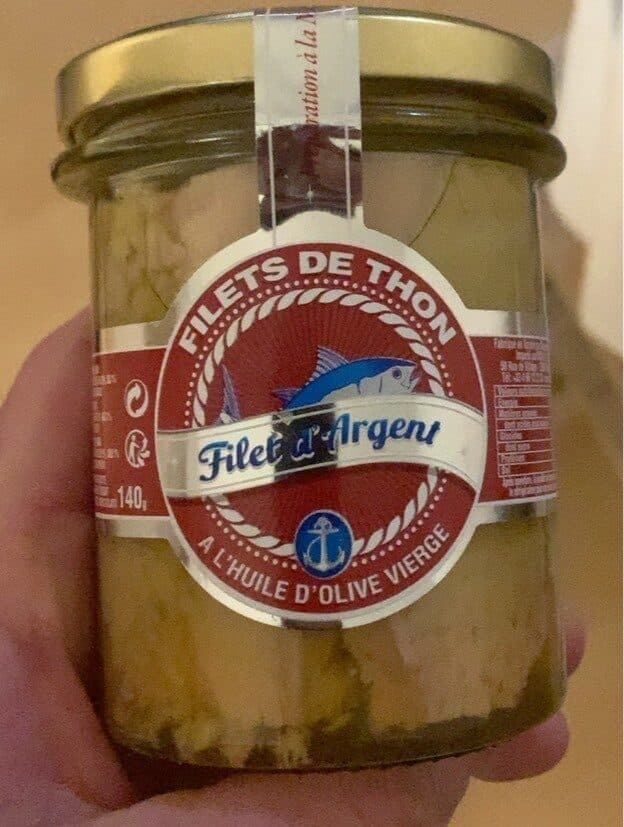 Filet d'Argent Filets de thon packshot