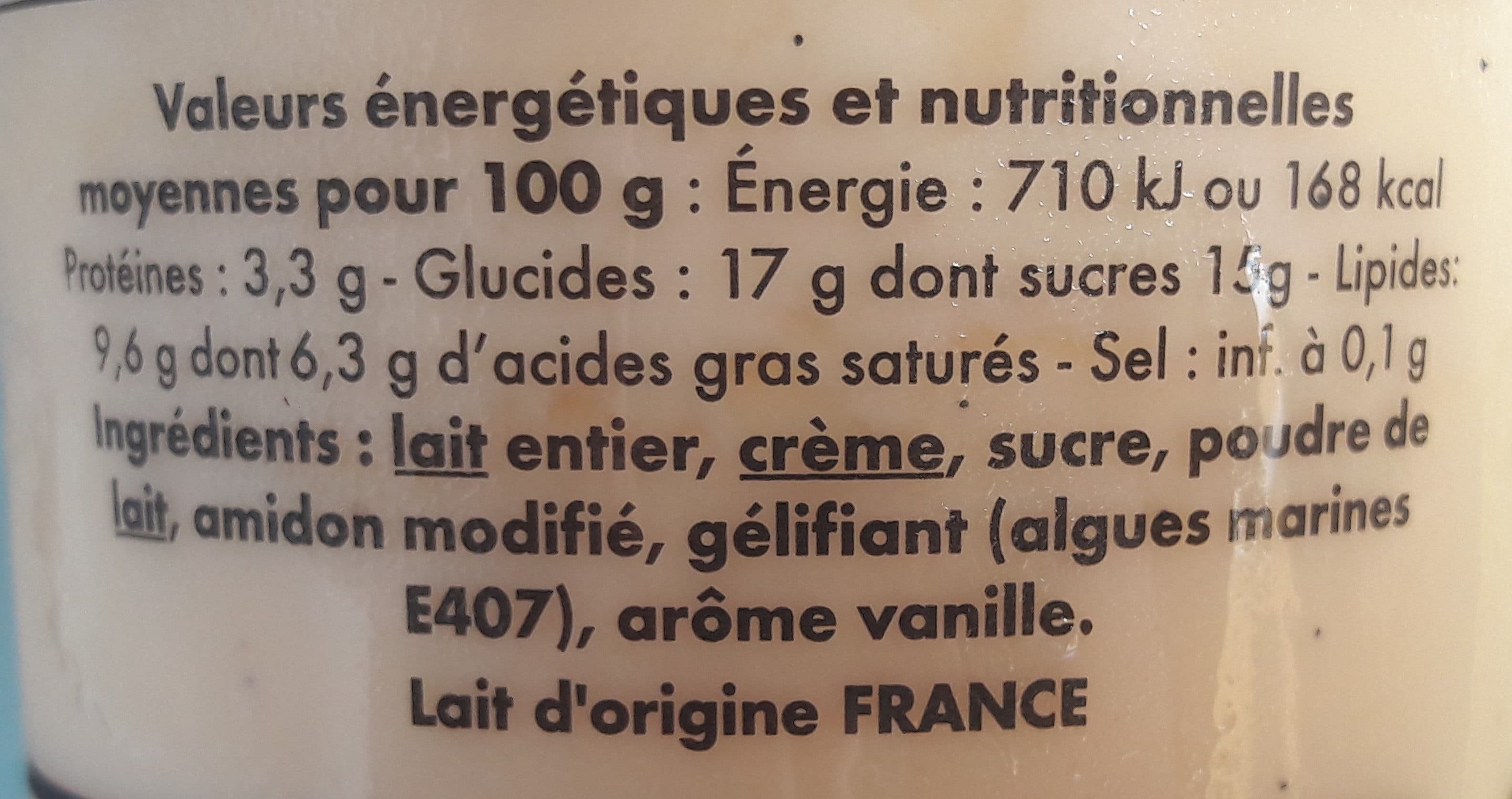 LEHMANN DESSERT GOURMAND vanille packshot