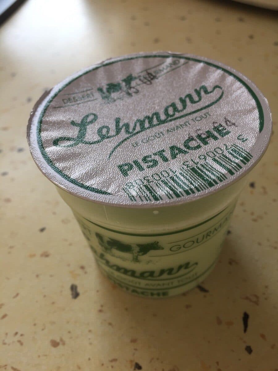 Lehman Yaourt aromatisé à la pistache packshot