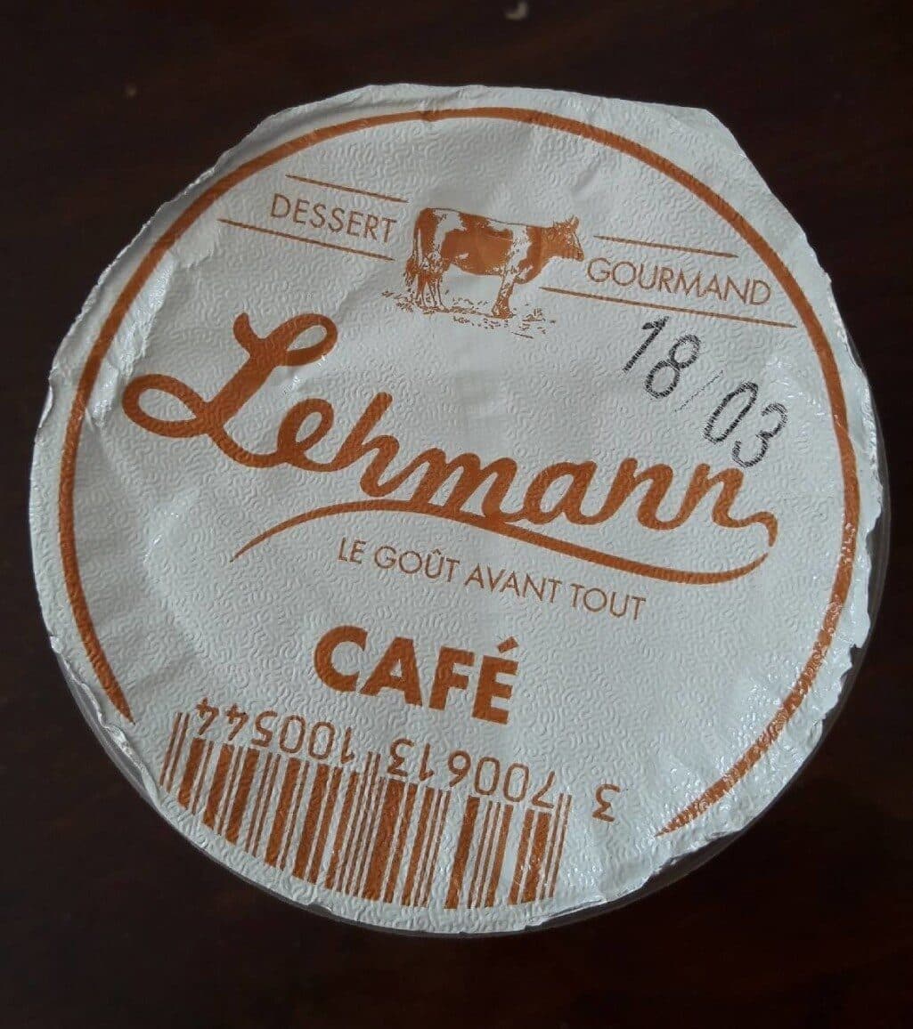 Lehmann dessert gourmand café packshot