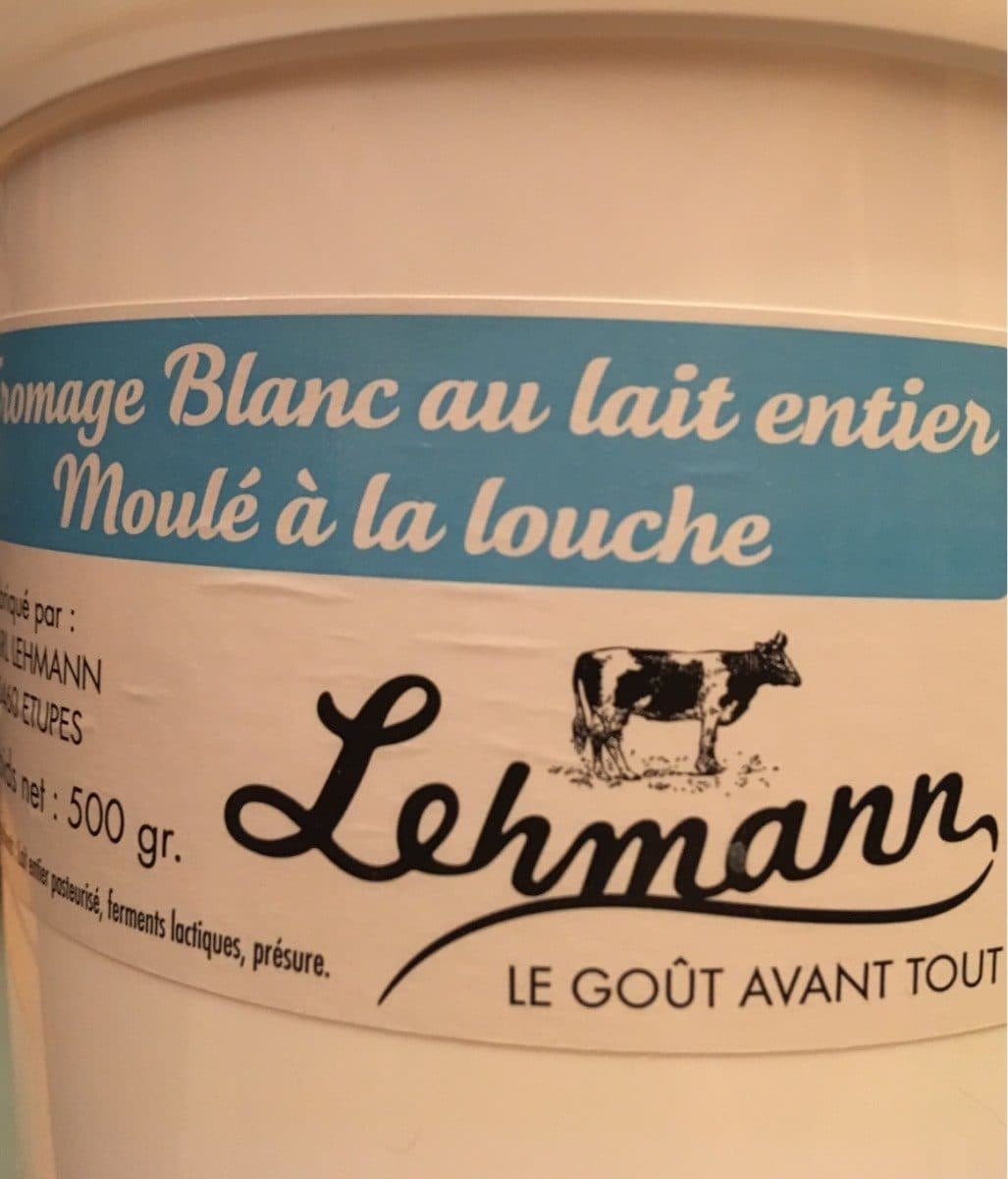 Lehmann Fromage blanc lait entier packshot