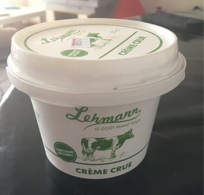 Lehmann Crème crue packshot