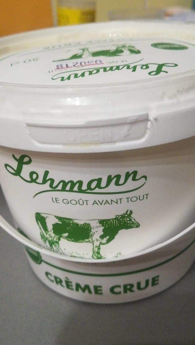 Lehman Crème fraîche cru packshot