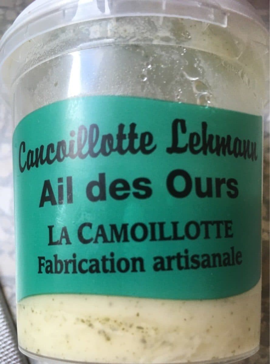 Lehmann Cancoillotte ail des ours la camoillotte packshot