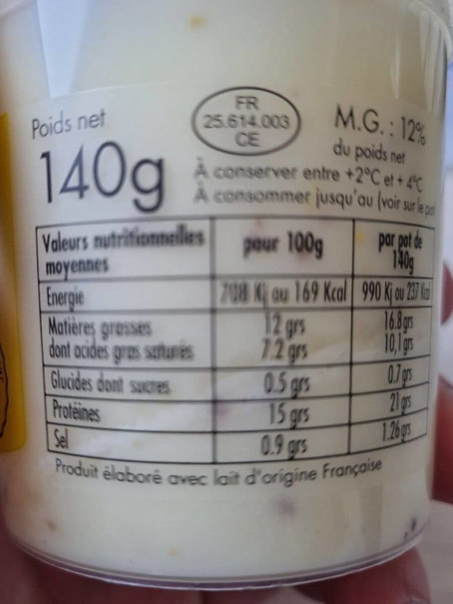 Lehmann Cancoillotte à moutarde l ancienne packshot