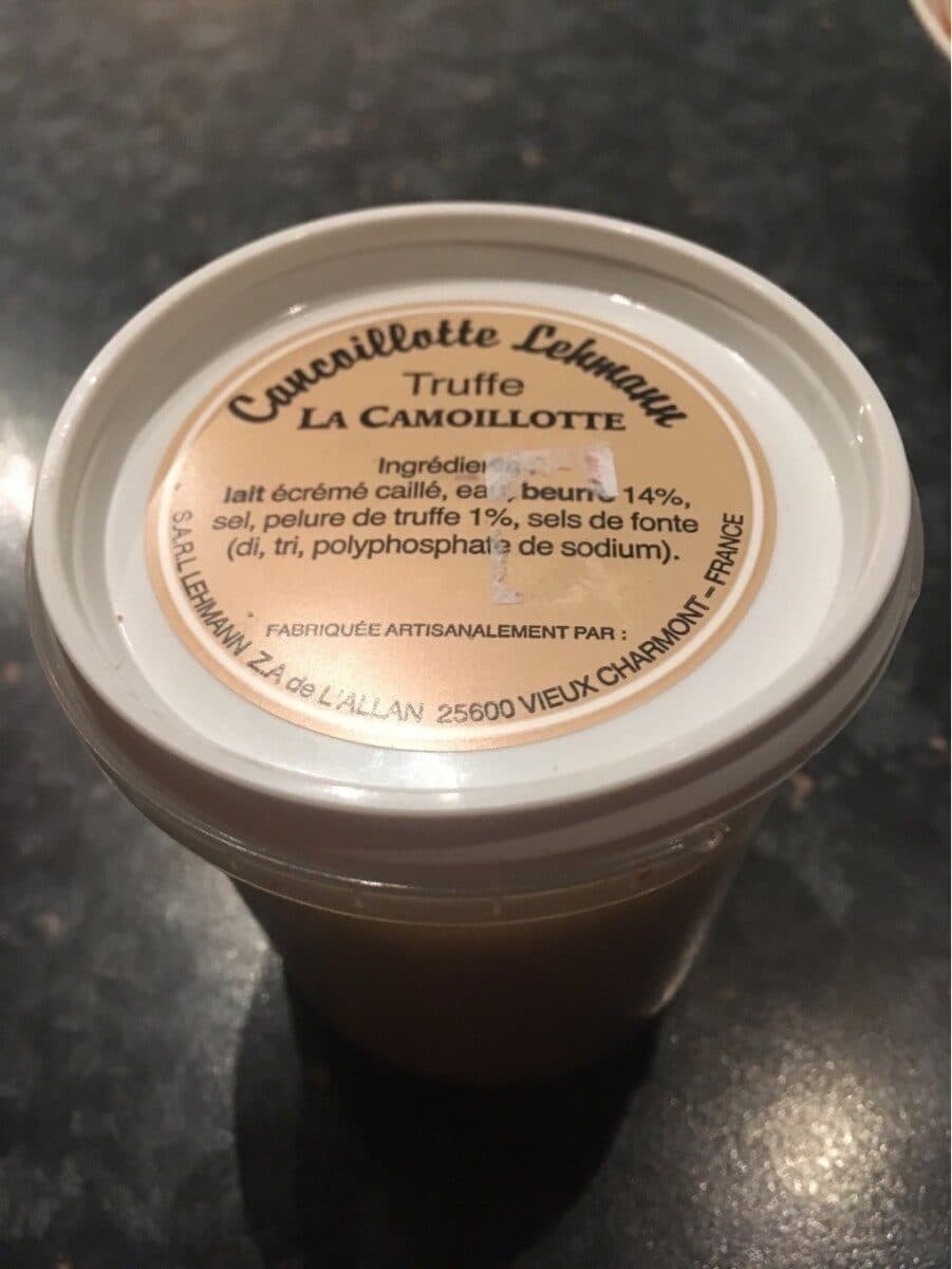 Lehmann Cancoillotte truffe packshot