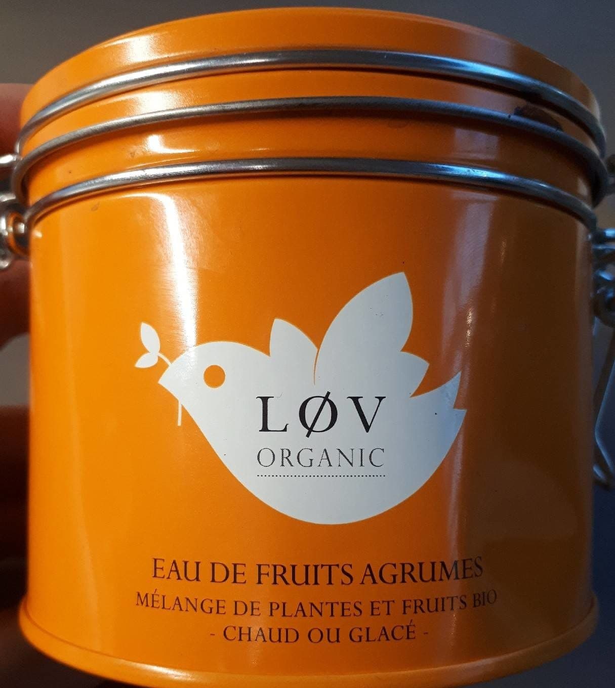 Lov Organic Thé Eau De Fruits Agrumes packshot