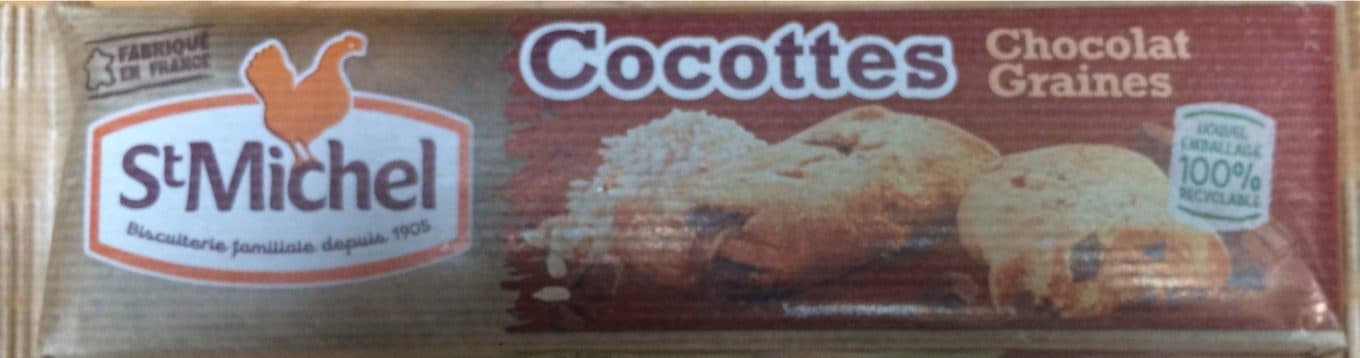 St Michel Cocottes chocolat graines packshot