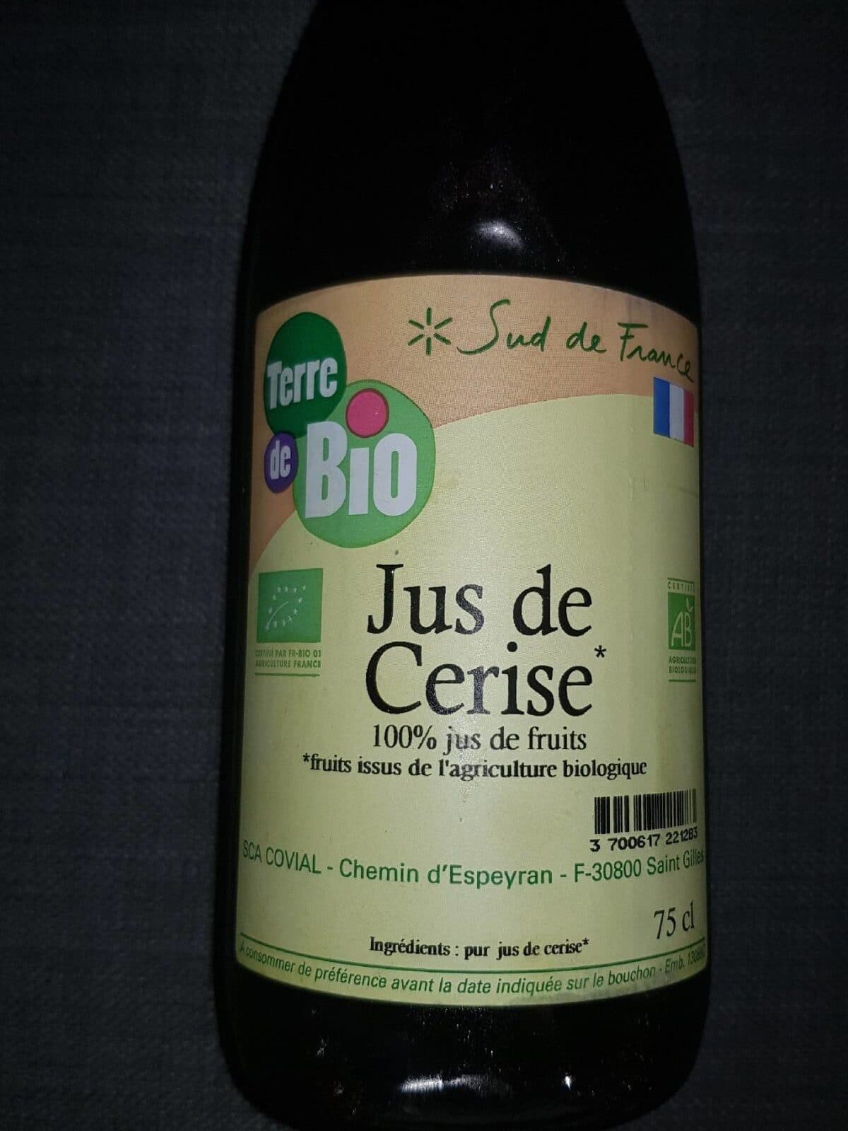 Open Food Facts Jus de Cerise packshot