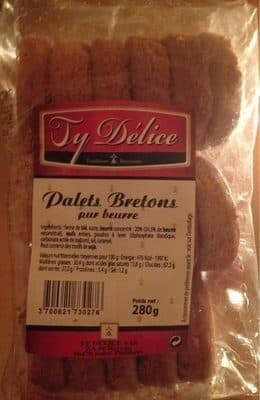 Ty Délice ( Tradition Bretonne) Palets Bretons pur beurre packshot