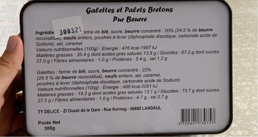 Ty Délice Galette et palets Bretons pur beurre packshot