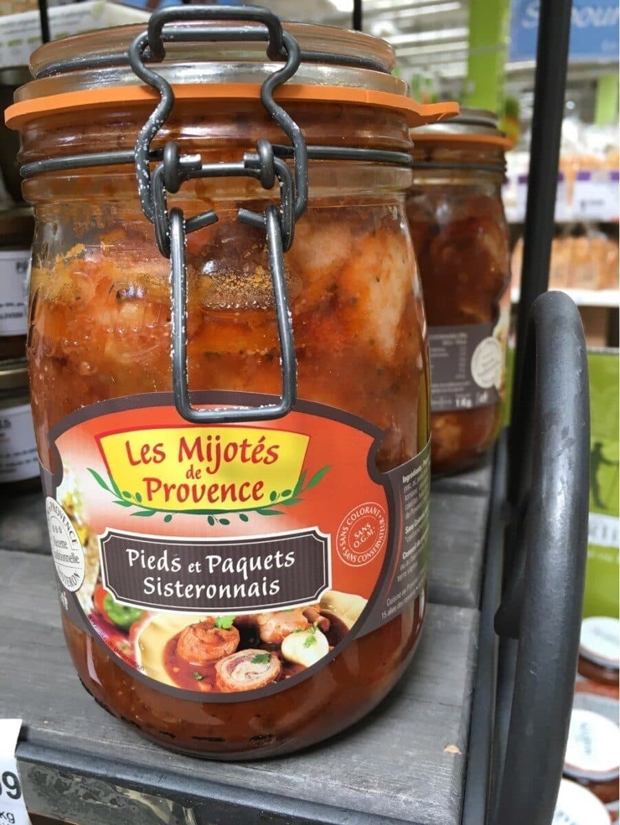 Les Mijotés de Provence Pieds et paquets packshot