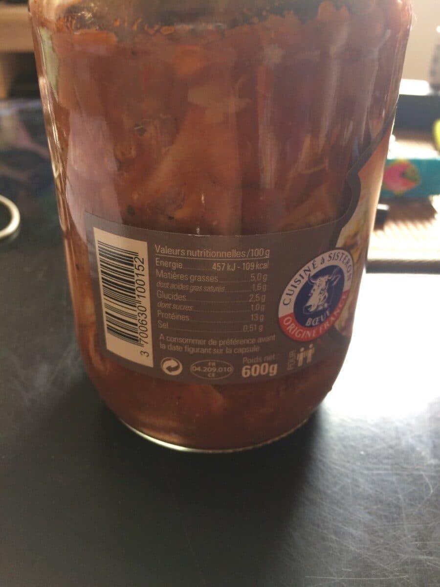 Les Mijotés De Provence Tripes à la provençale packshot