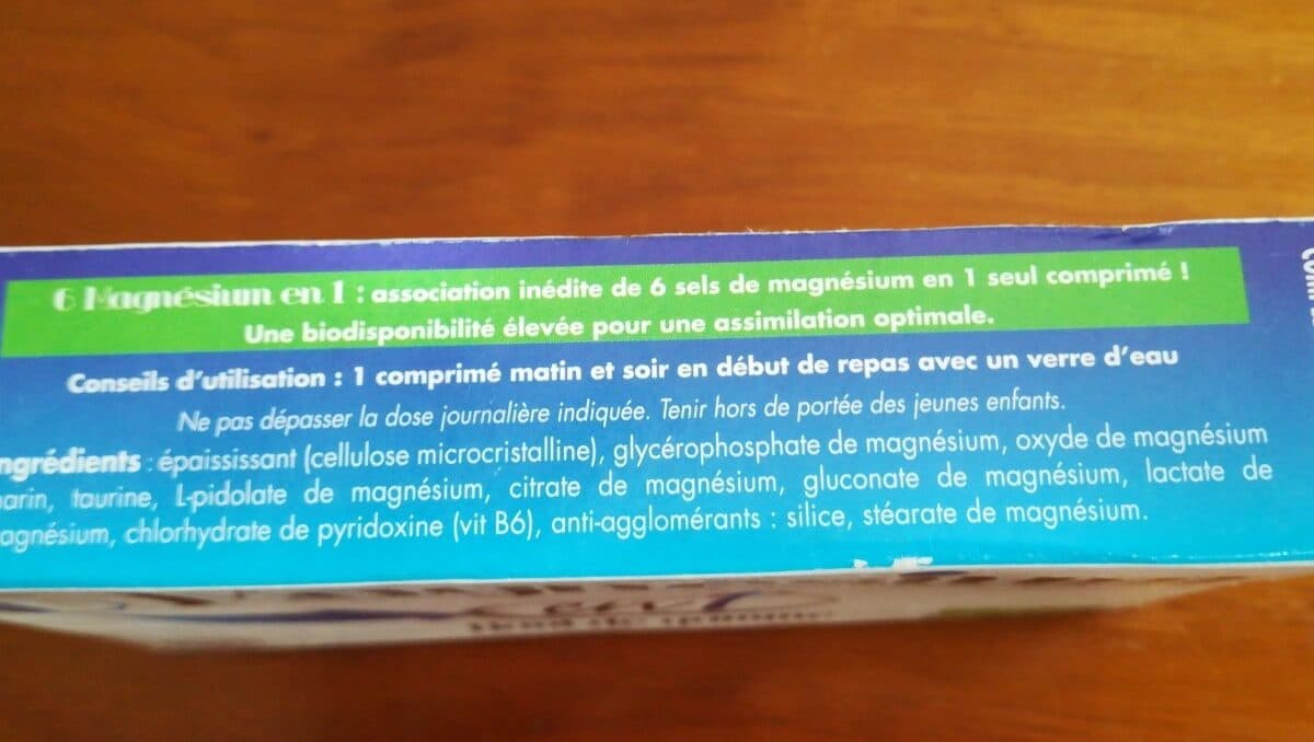 MBE CONTACT@MBE-NUTRI.COM 6 Magnésium En 1 - 60 Comprimés - MBE packshot