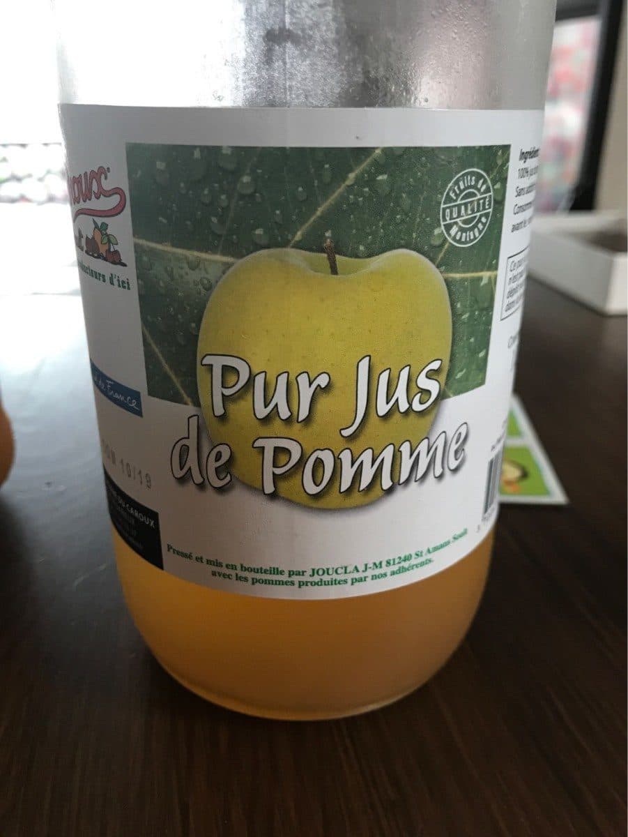 Open Food Facts Pur jus de pomme packshot