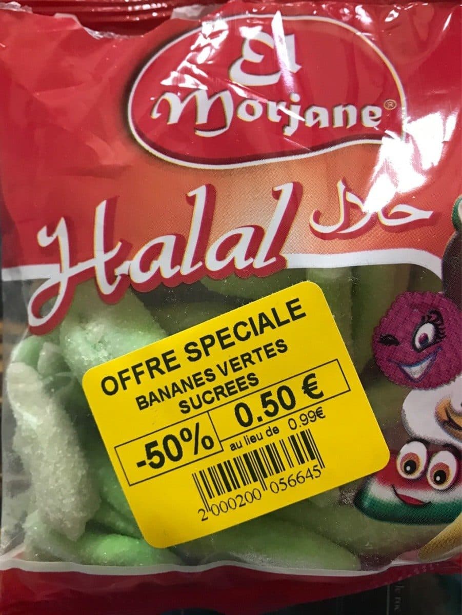 Morjane Bananes packshot