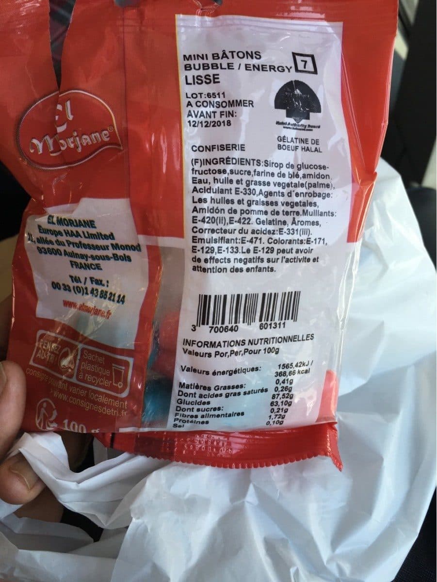 El Morjane Bonbon packshot