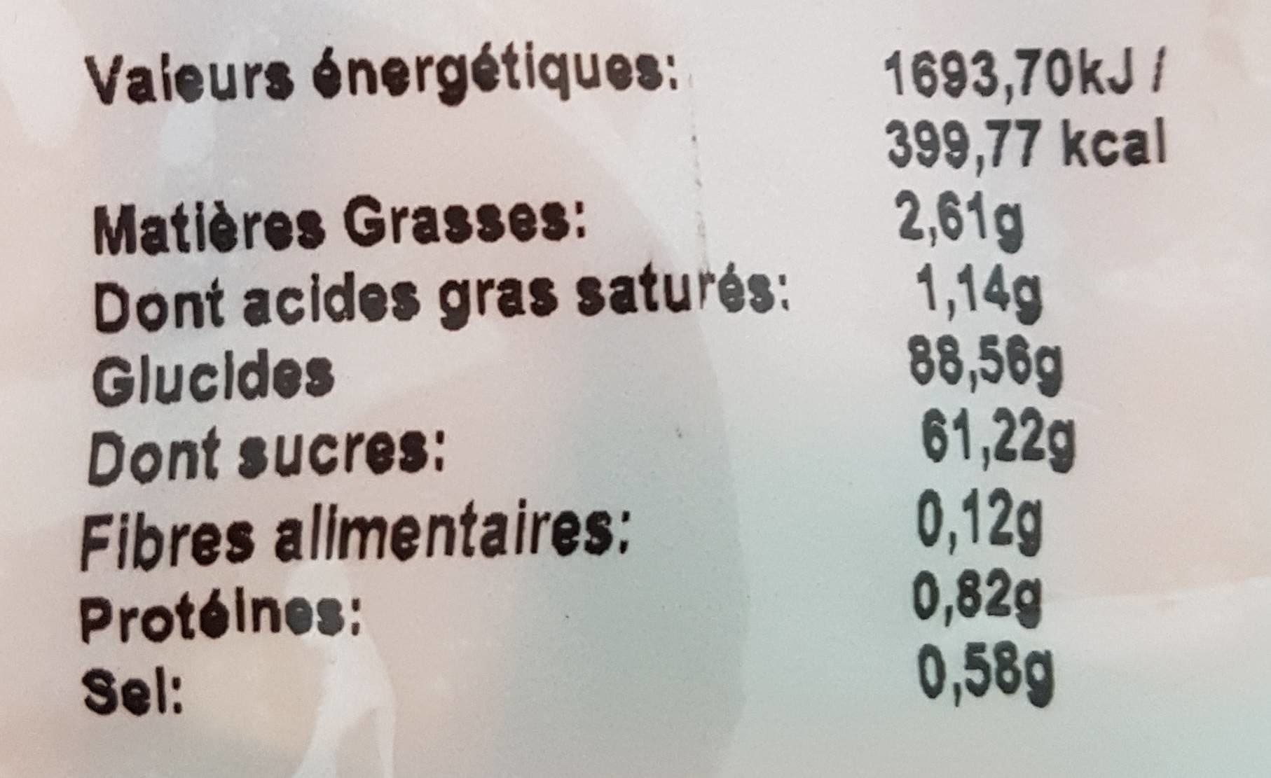 El Morjane Mini bâtons acidulés packshot