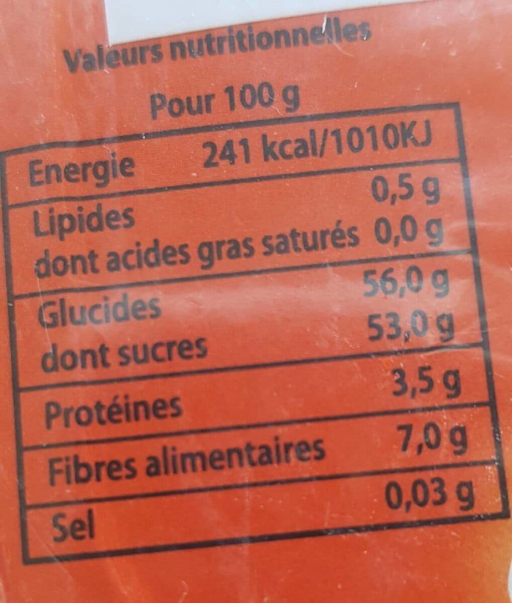 Open Food Facts Abricots secs packshot