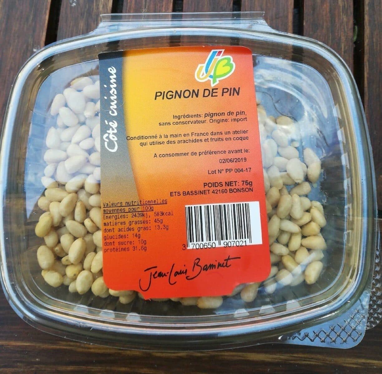 Open Food Facts Pignon de pin packshot
