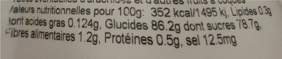Open Food Facts Bio fruits secs packshot
