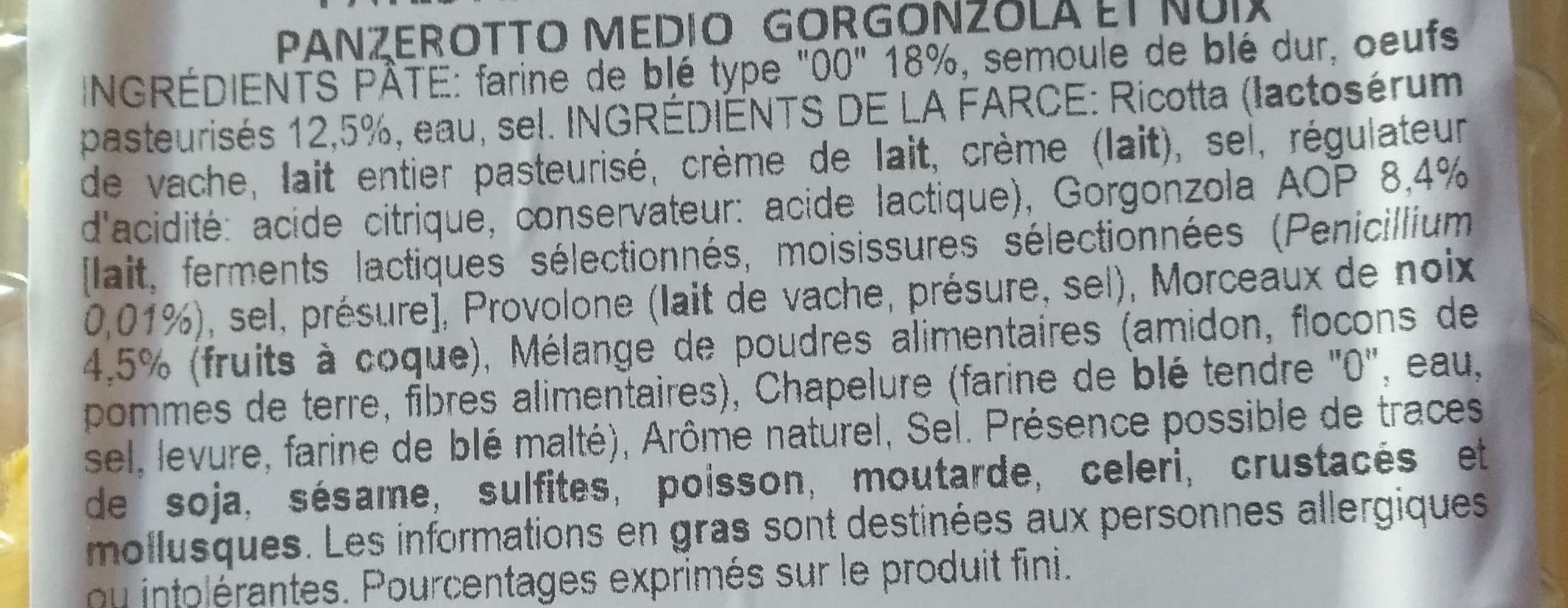 Pasta di Mamma Panzerotto Gorgonzola & Éclats de noix packshot
