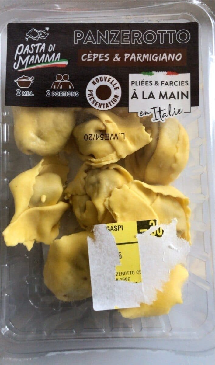 Open Food Facts Panzerotto cèpes et parmigiano packshot