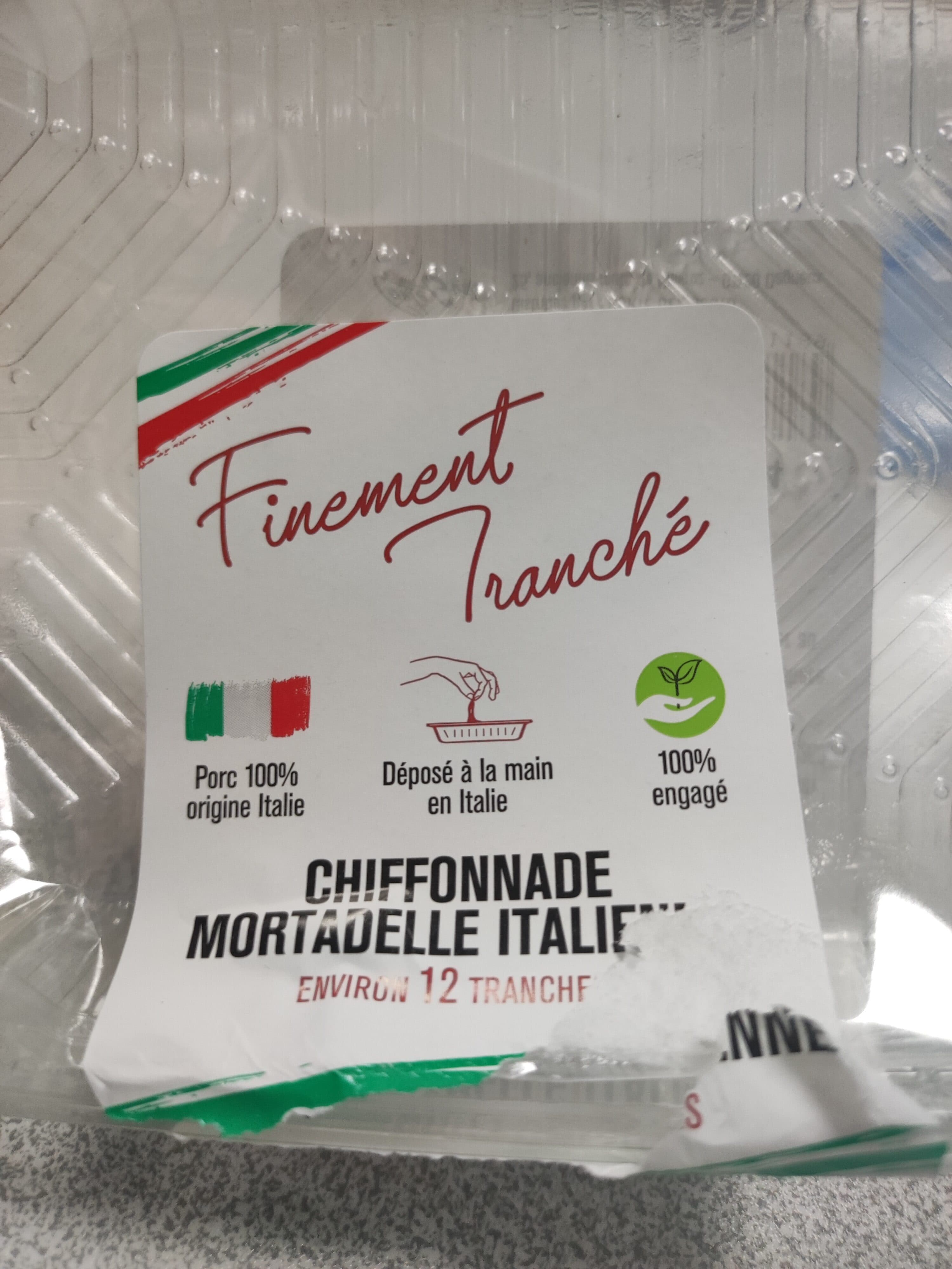 Corte Del Gusto Chiffonnade de mortadelle presto CORTE DEL GUSTO packshot
