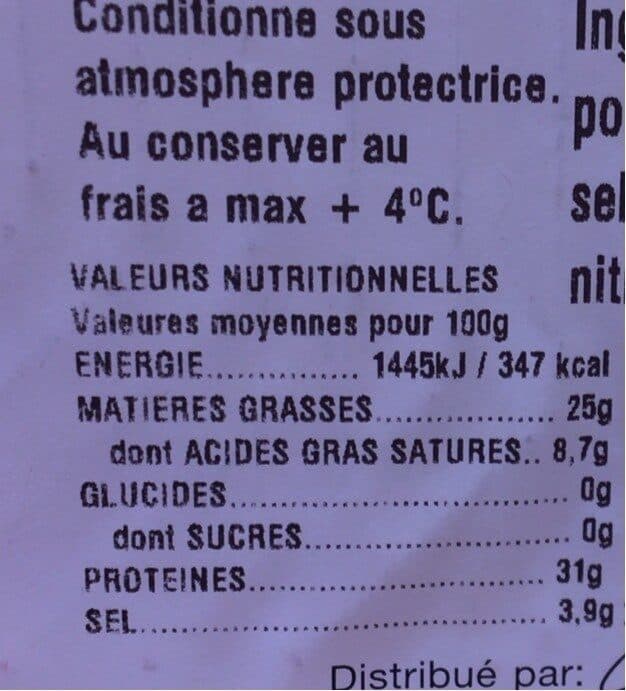 Corte del Gusto Chiffonade de jambon iberico packshot