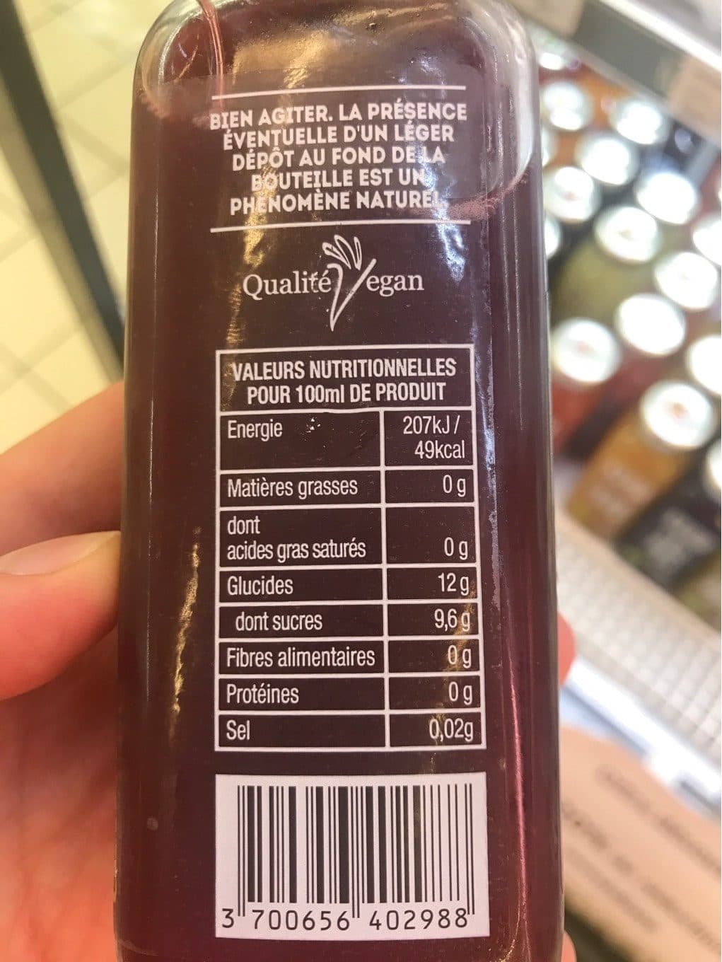 Vergy! Jus pomme framboise carotte noire packshot
