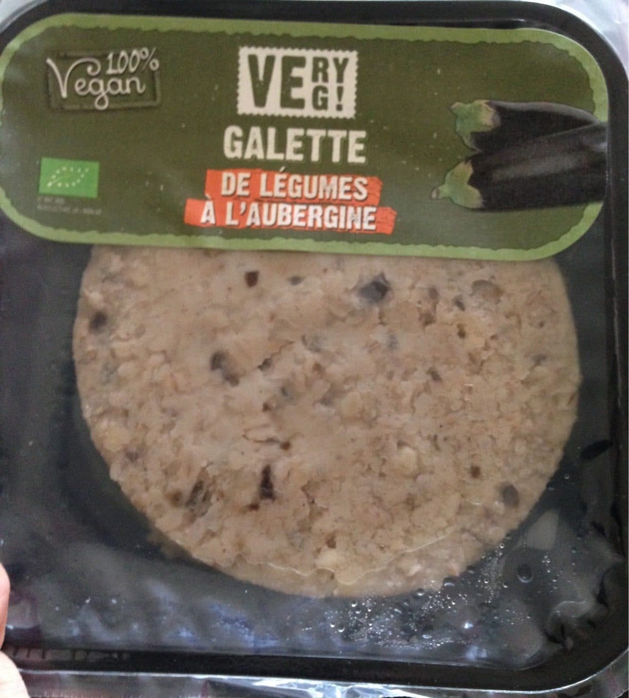 Very Veg Galette de légumes à l'aubergine packshot