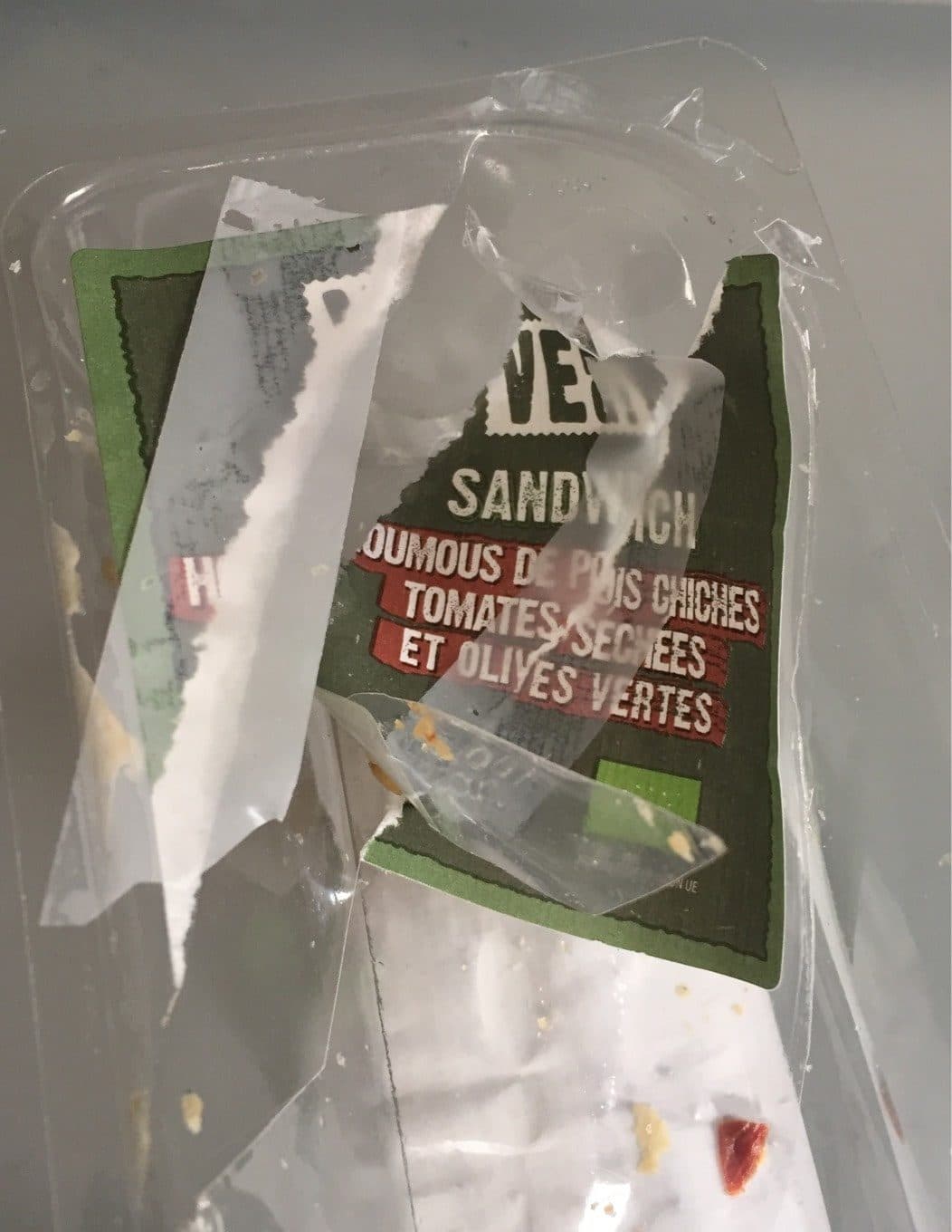 Very Vegy Sandwich houmous tomates sechees packshot