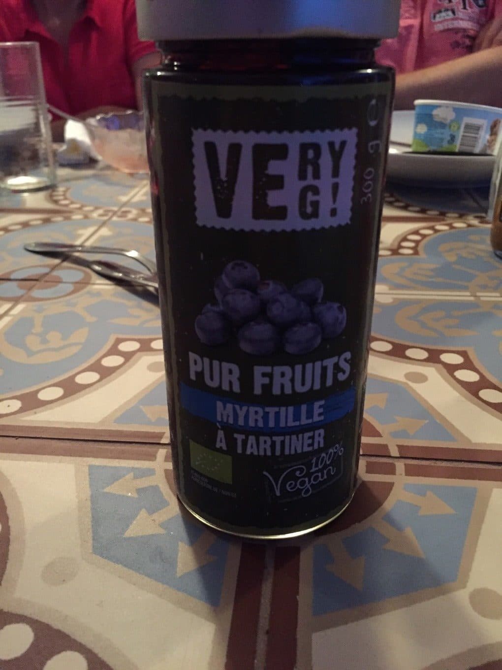 Veryvegy! Pur fruits myrtille packshot