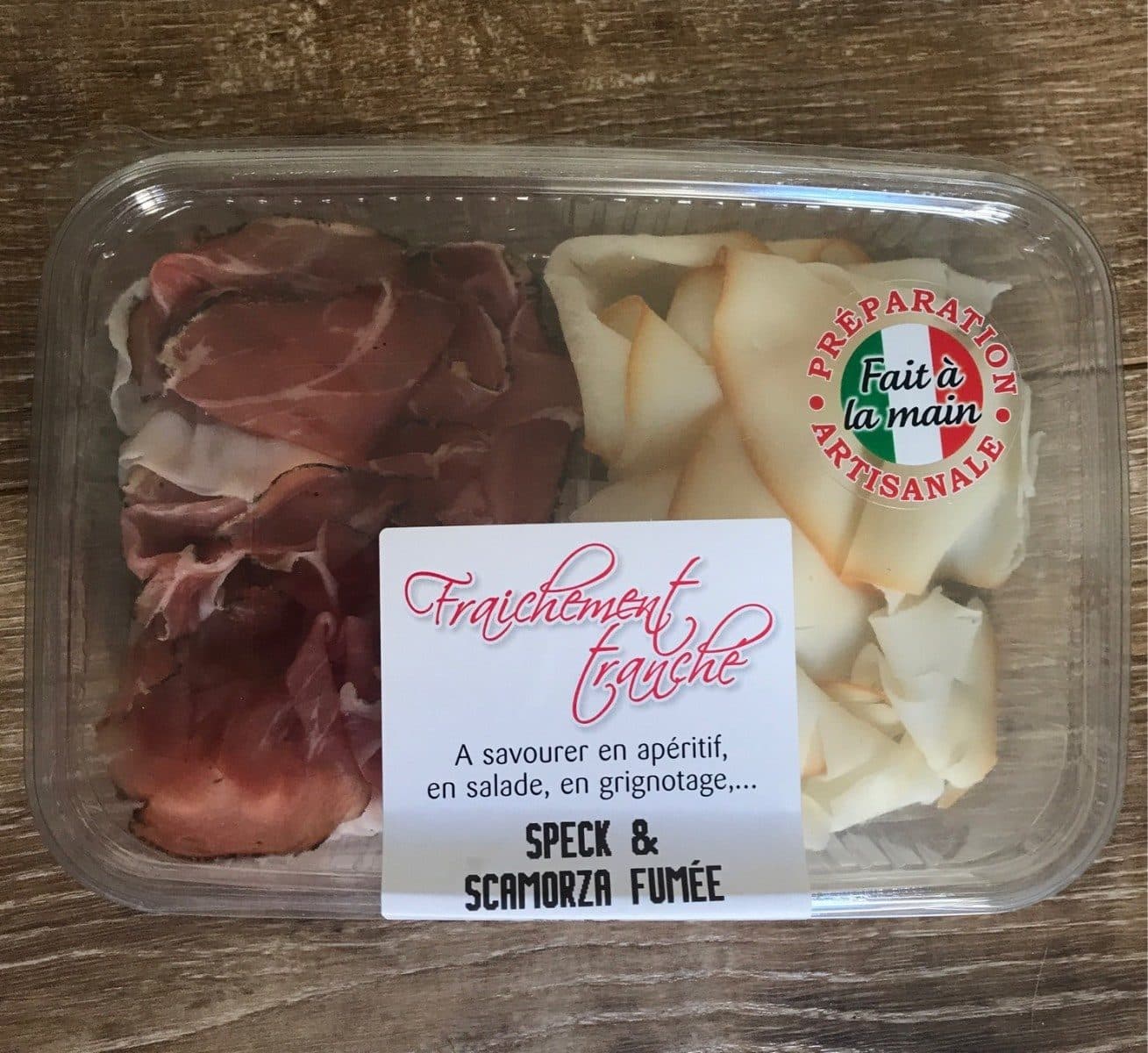 Open Food Facts Speck et scamorza fumé packshot
