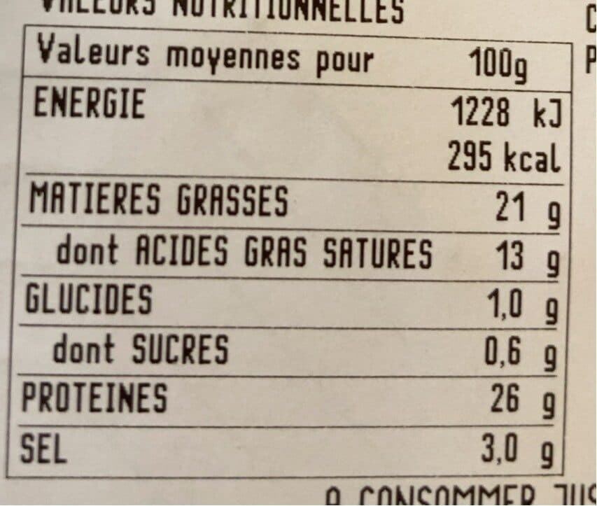 Open Food Facts Jambon Serrano packshot